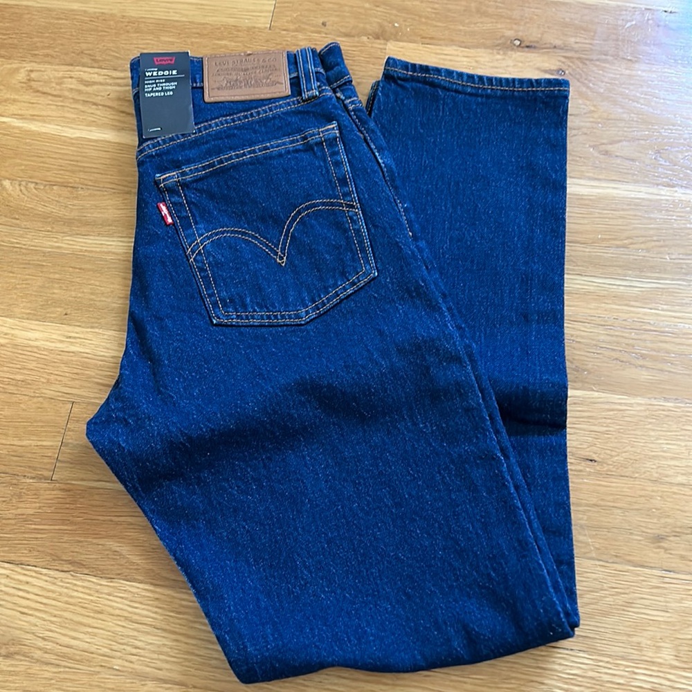 Levi’s Wedgie High-Rise Denim- Dark Blue - NWT